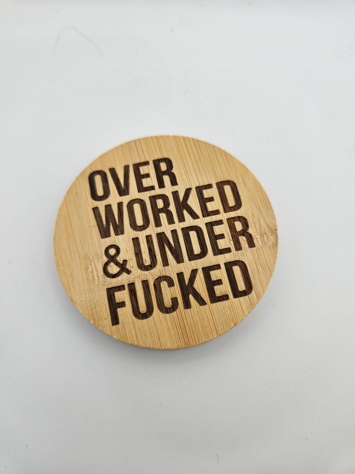 Bamboo Compact Mirror