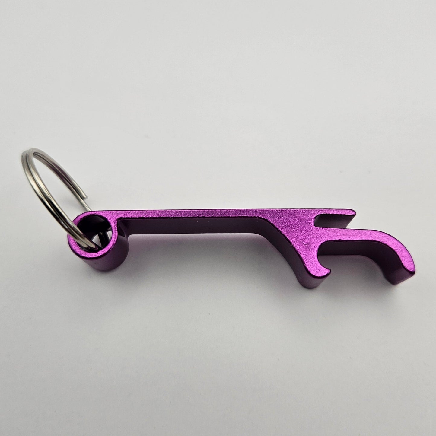 Keyring Bottle Opener - Life happens, beer helps