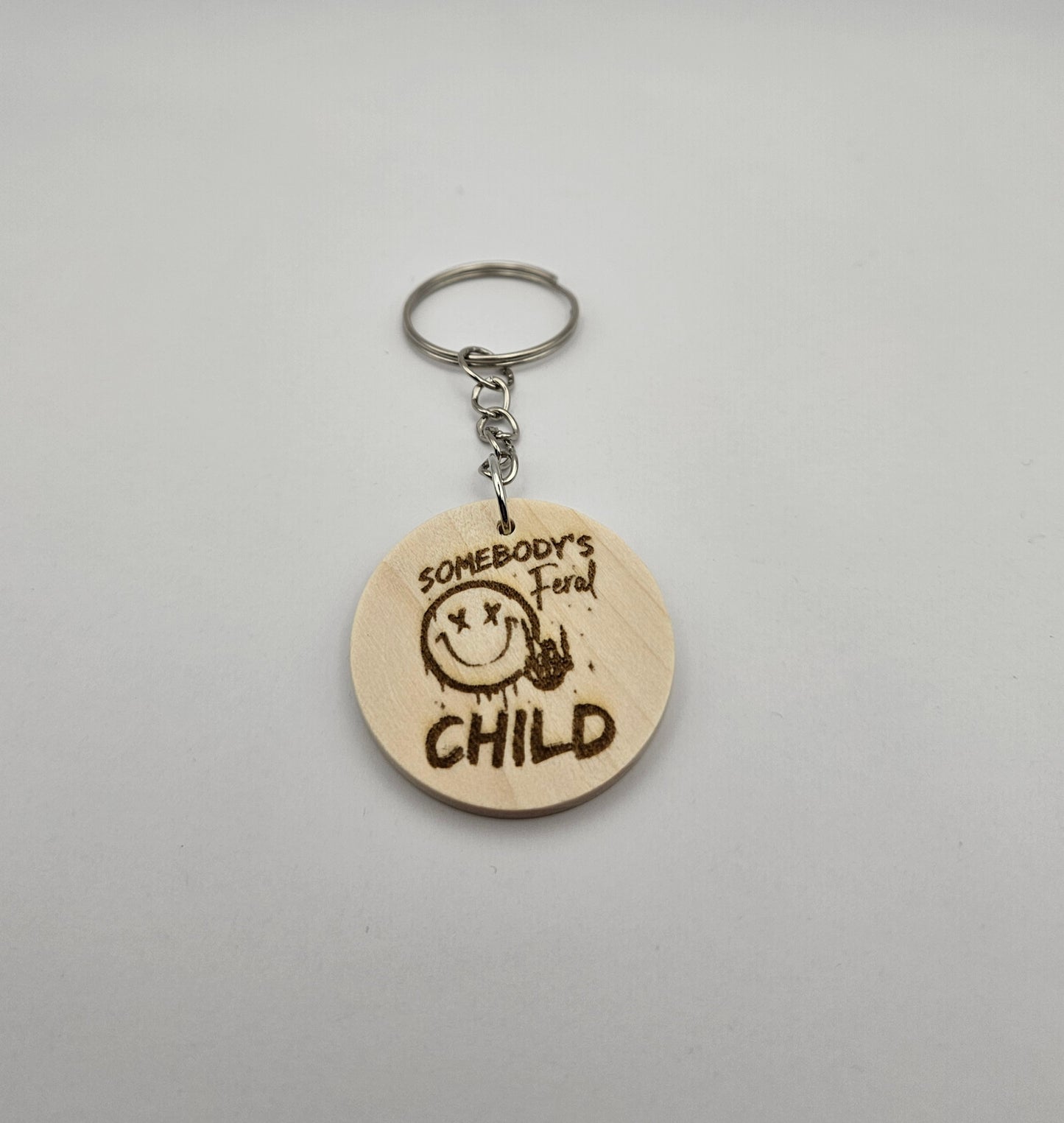 Someone's Feral Child Keyring