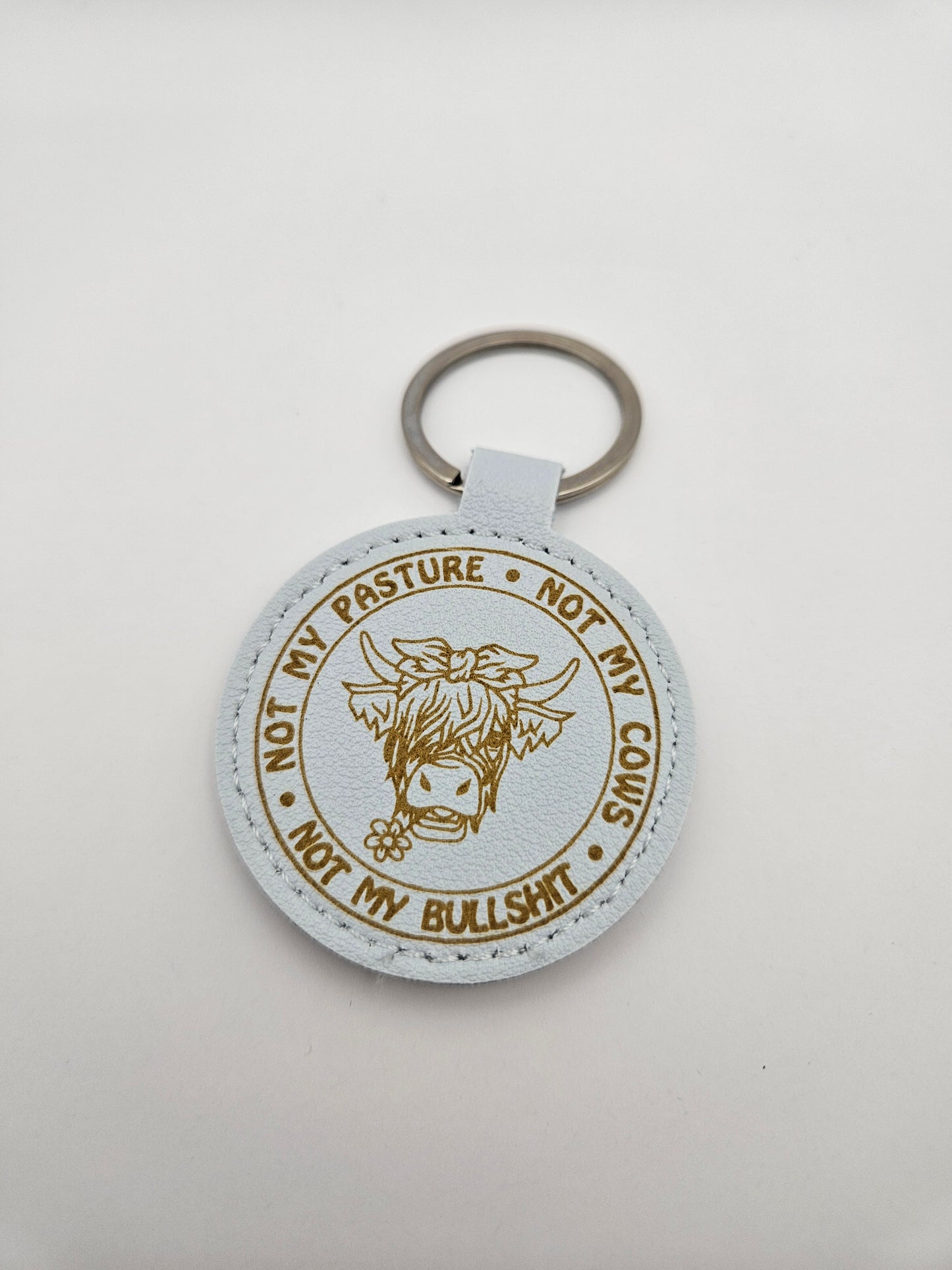 Sweary Keyring - Not My Bullshit