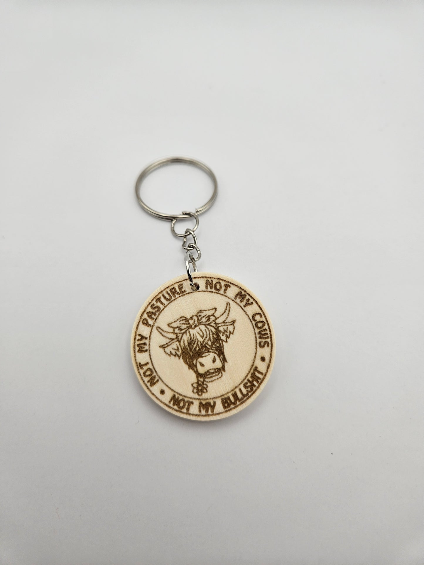 Sweary Keyring - Not My Bullshit