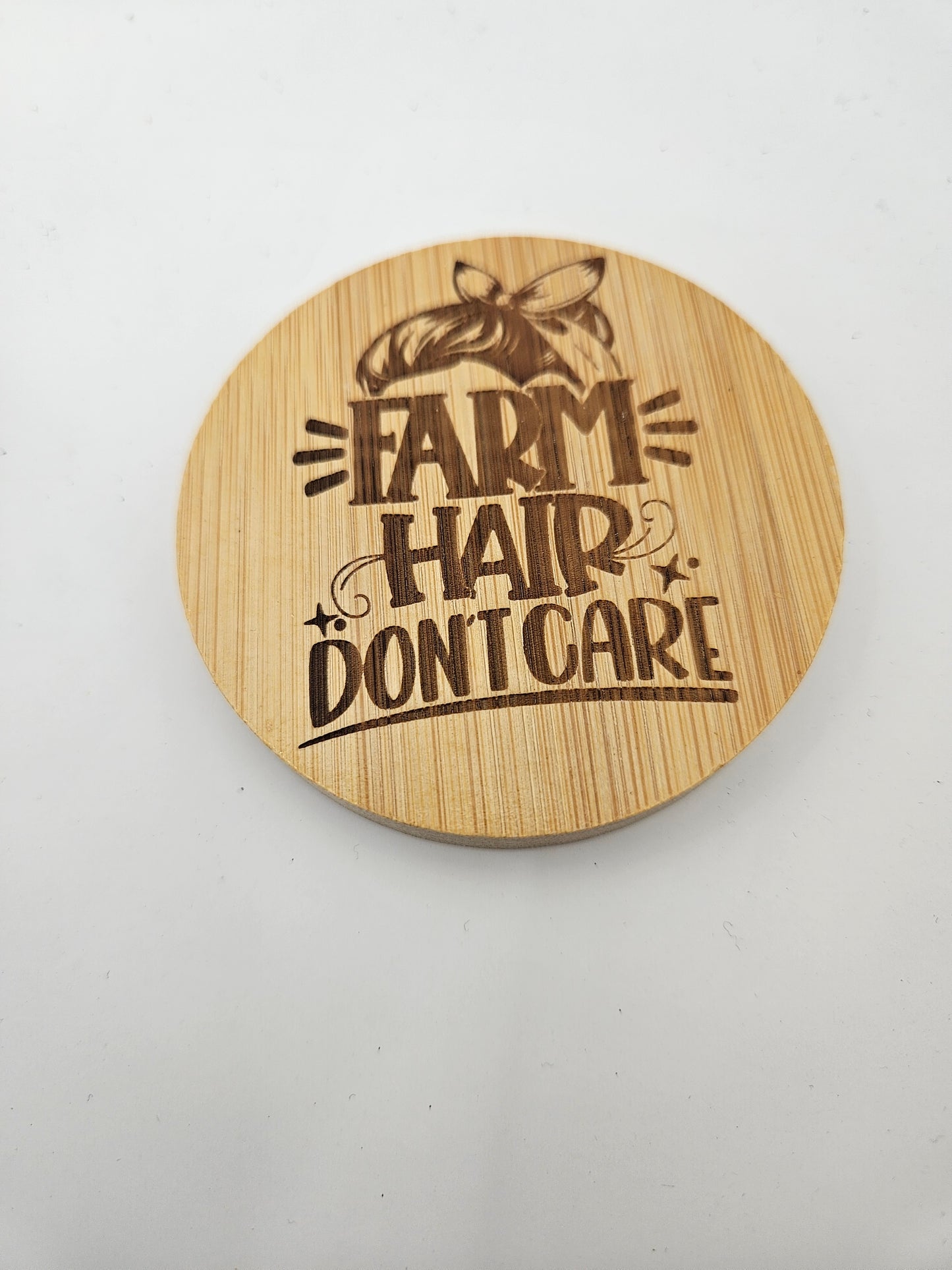 Bamboo Compact Mirror