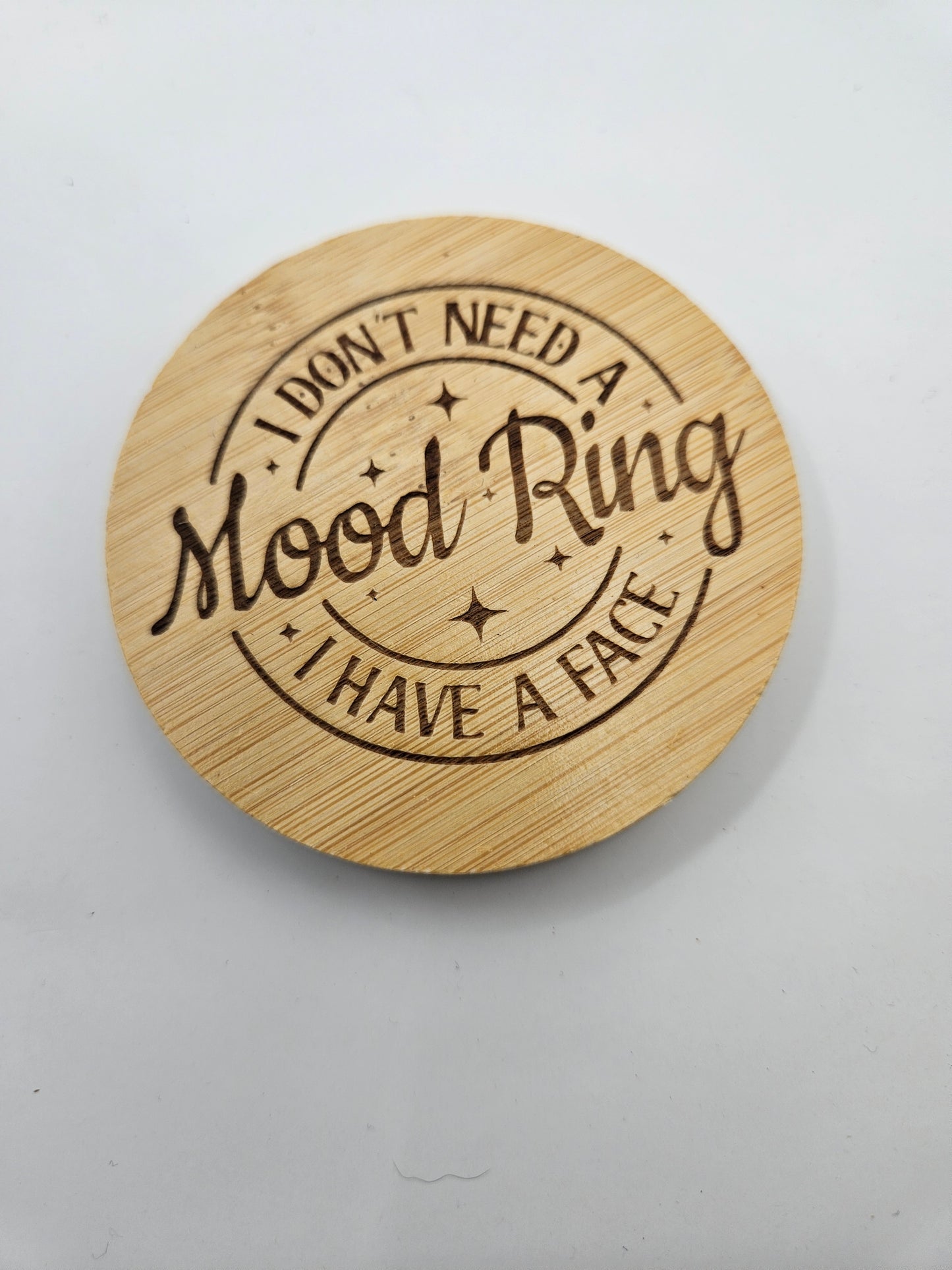 Bamboo Compact Mirror