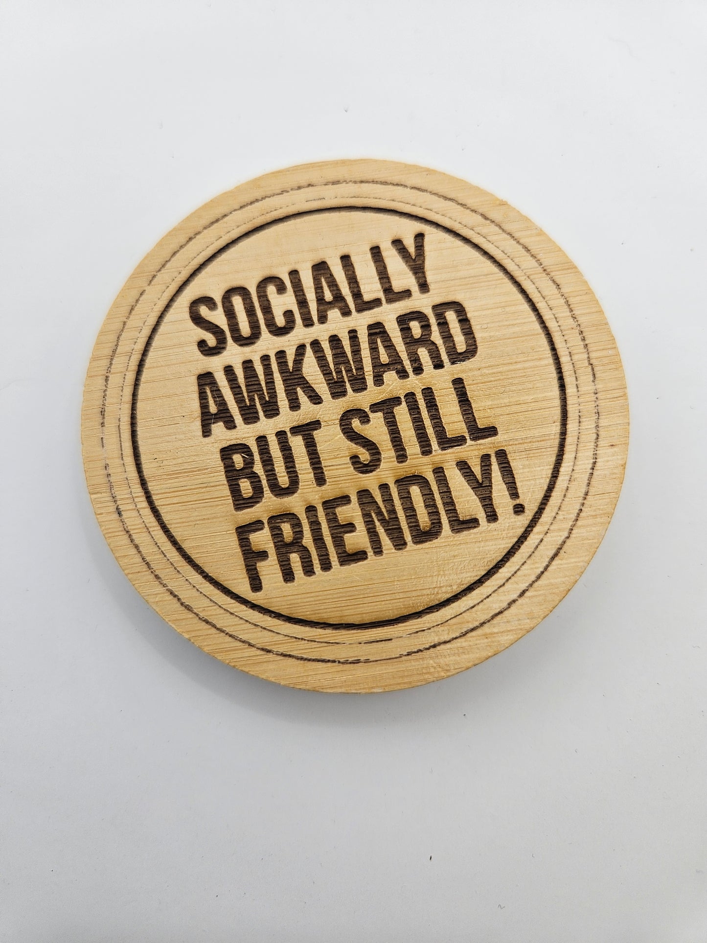 Bamboo Compact Mirror