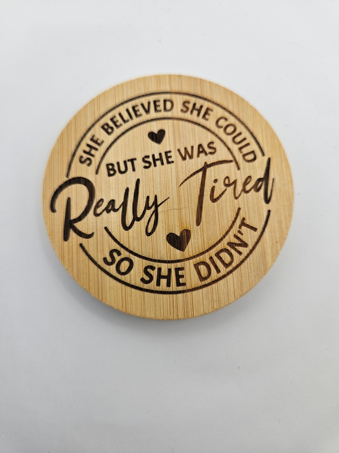 Bamboo Compact Mirror