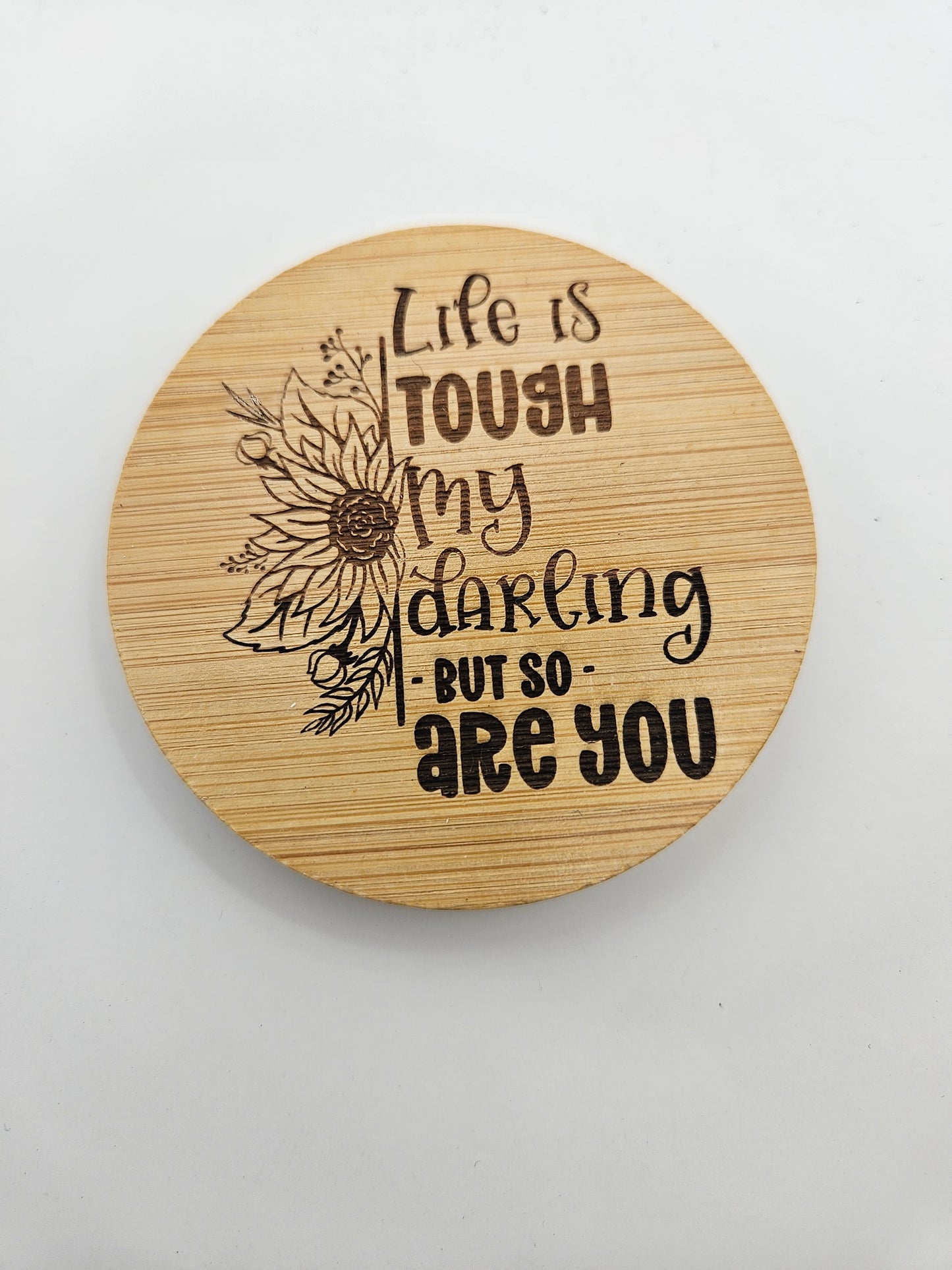 Bamboo Compact Mirror