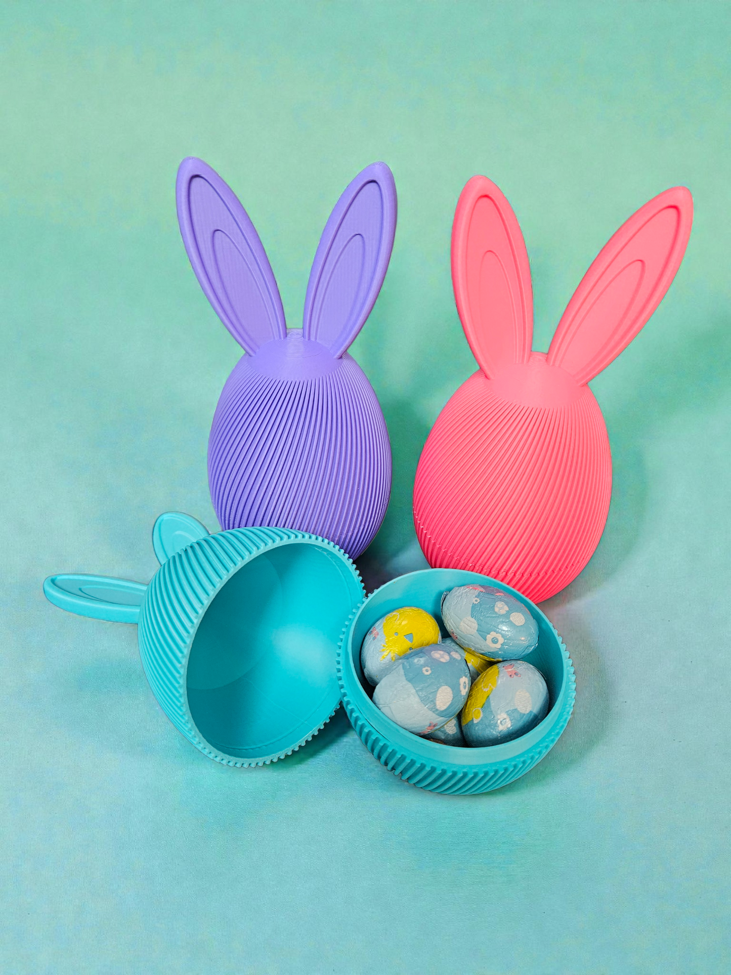 3D Printed Large Easter Egg Bunny