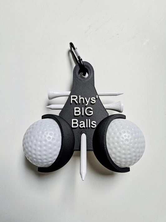 3D Printed Golf Ball Holder Gift (Personalised)