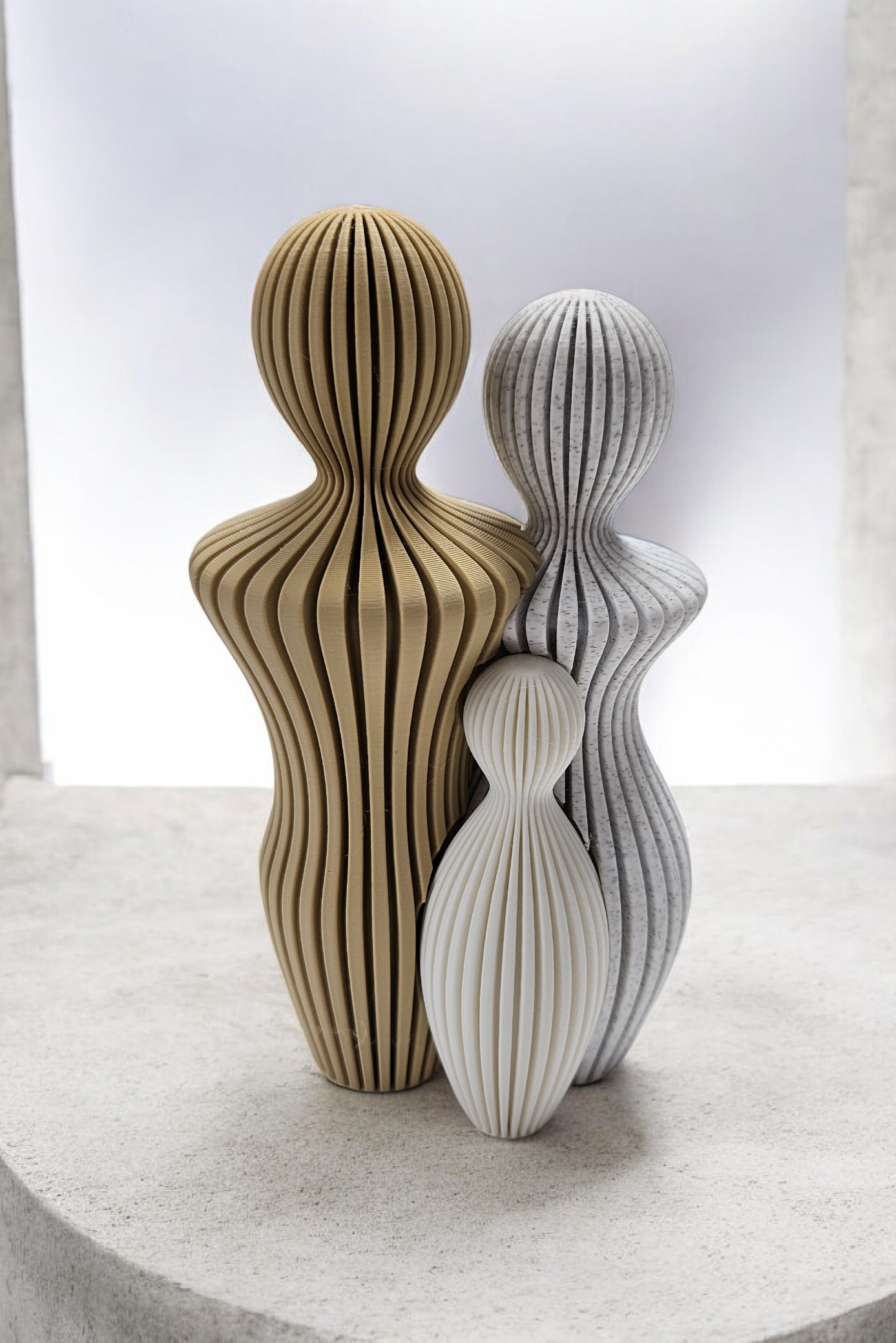 3D Printed Family Sculptures