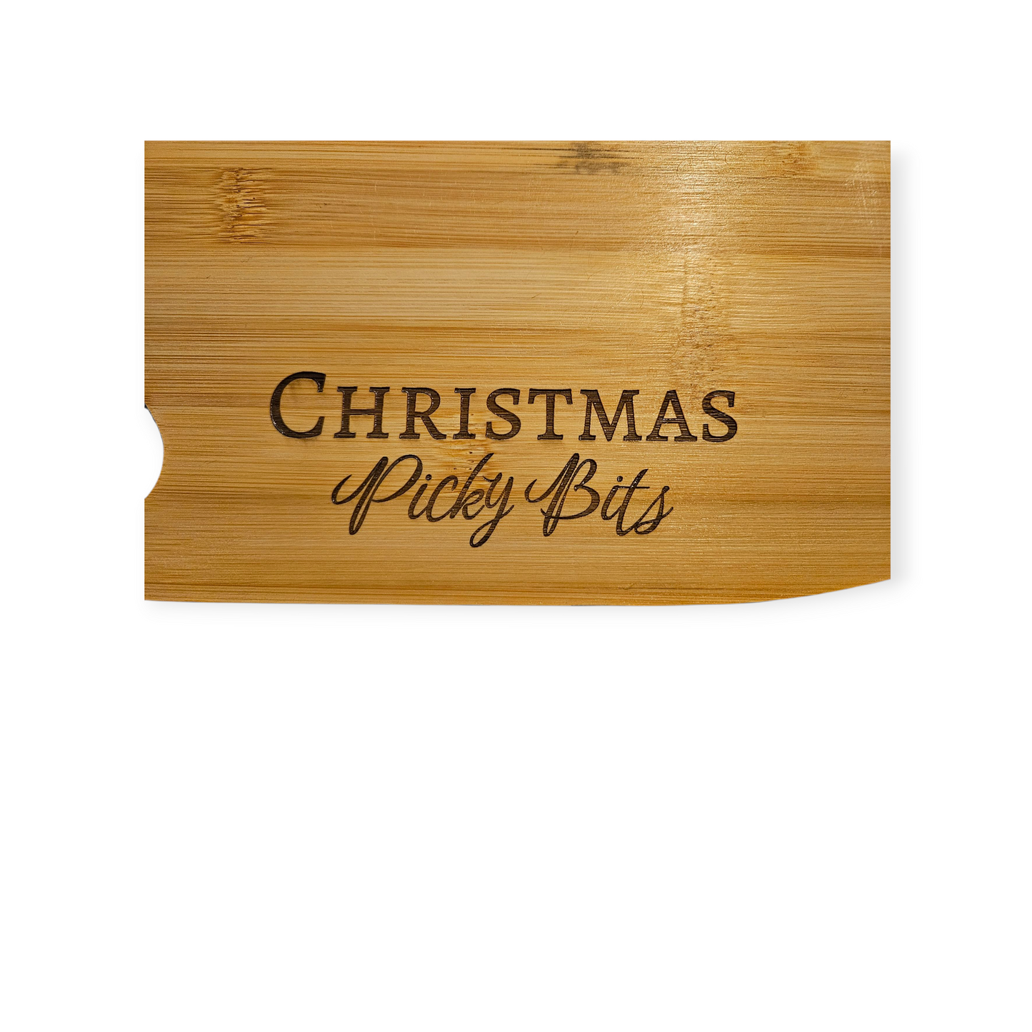 Personalised Acacia Wood Cutting Board (30×20 cm) – Custom Laser Engraved Kitchen Board with Juice Groove