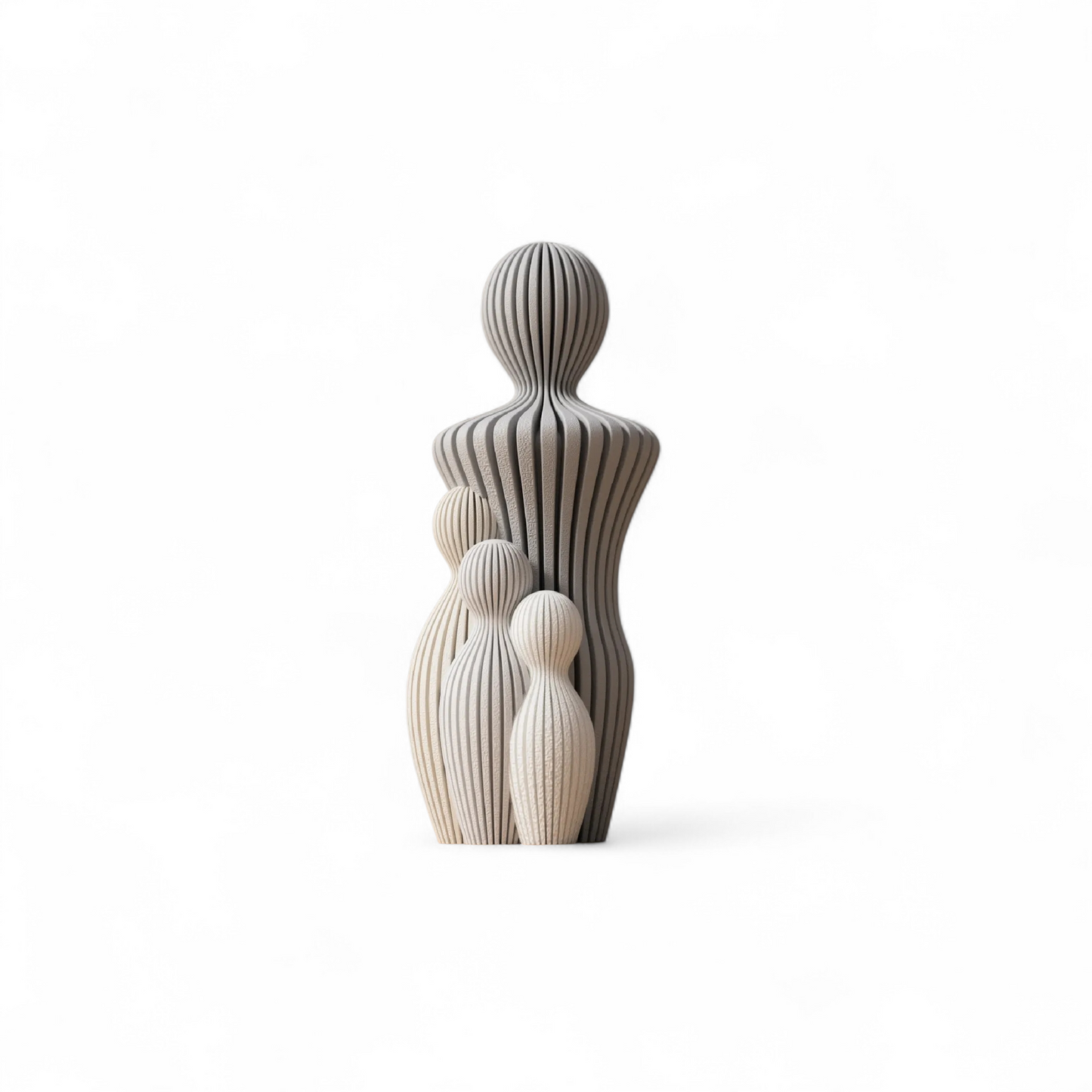 3D Printed Family Sculptures