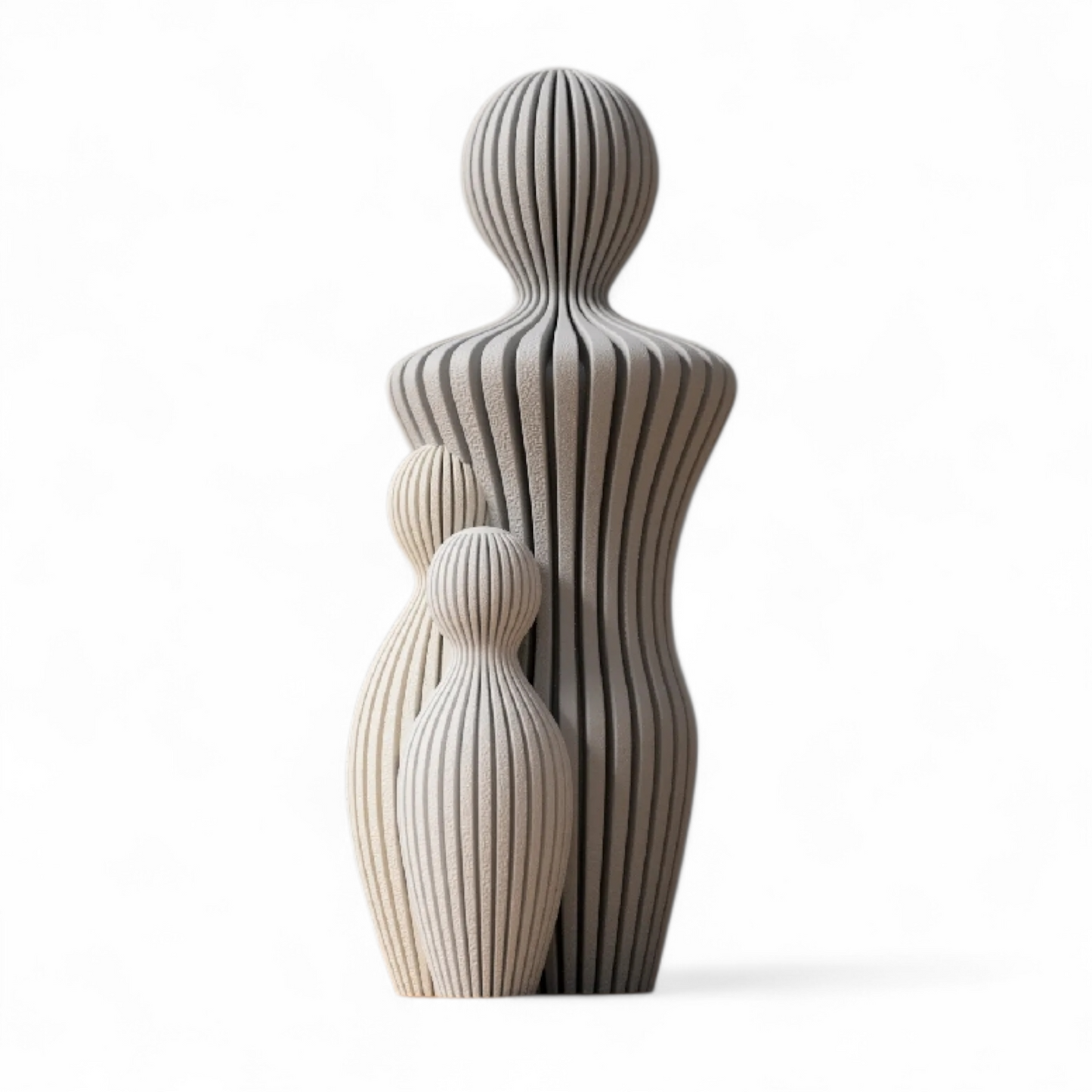 3D Printed Family Sculptures