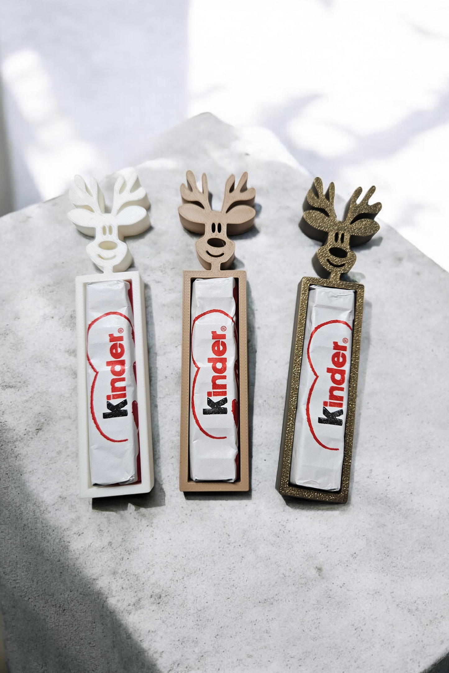 Christmas Kinder Reindeer (set of 3)