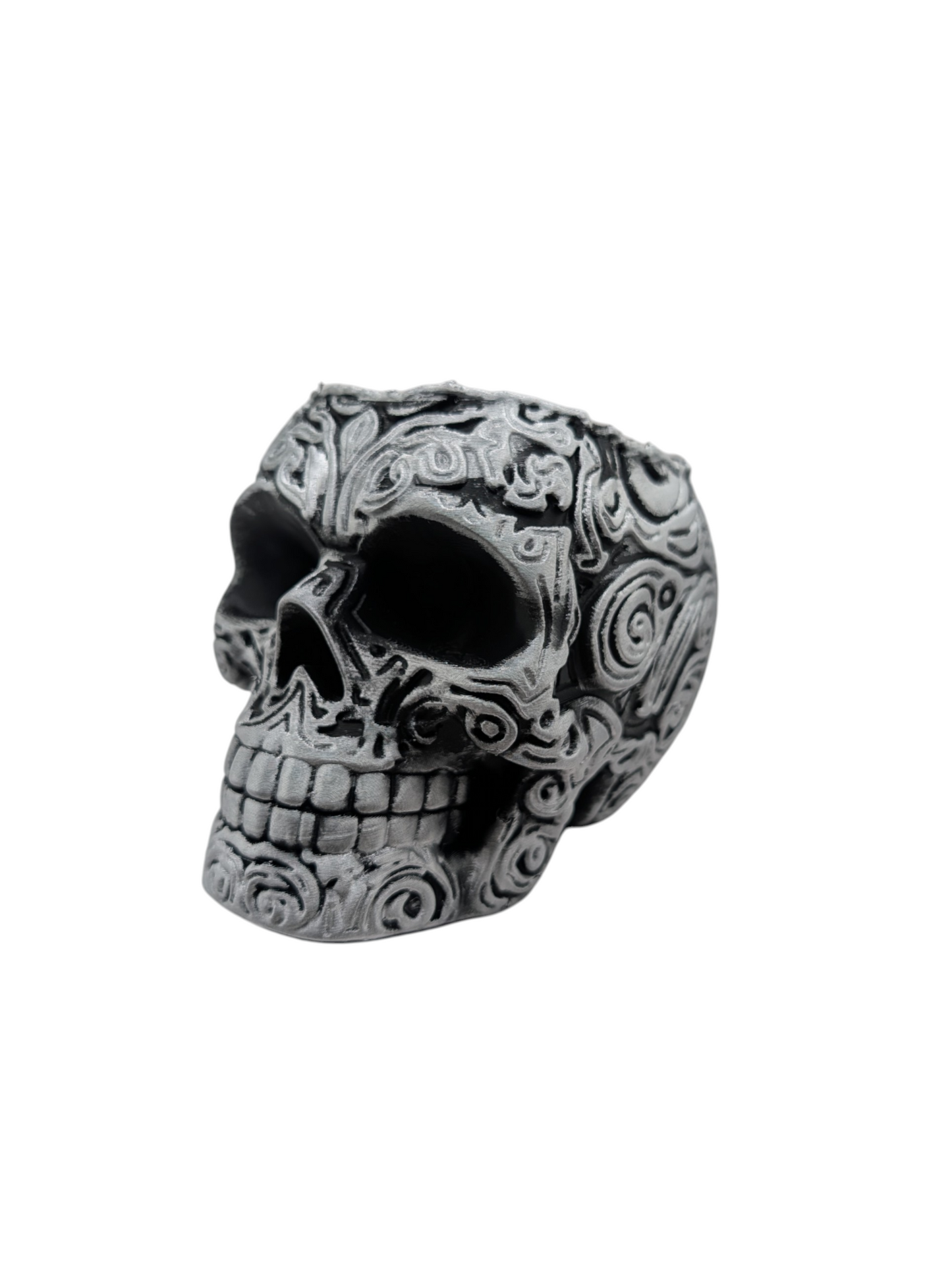 3D Printed Skull 9cm Pot