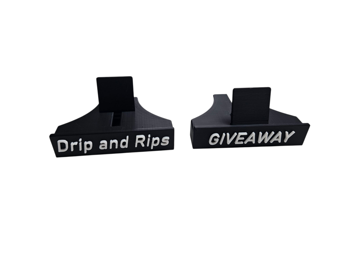 Custom 3D-Printed Card Display Stand