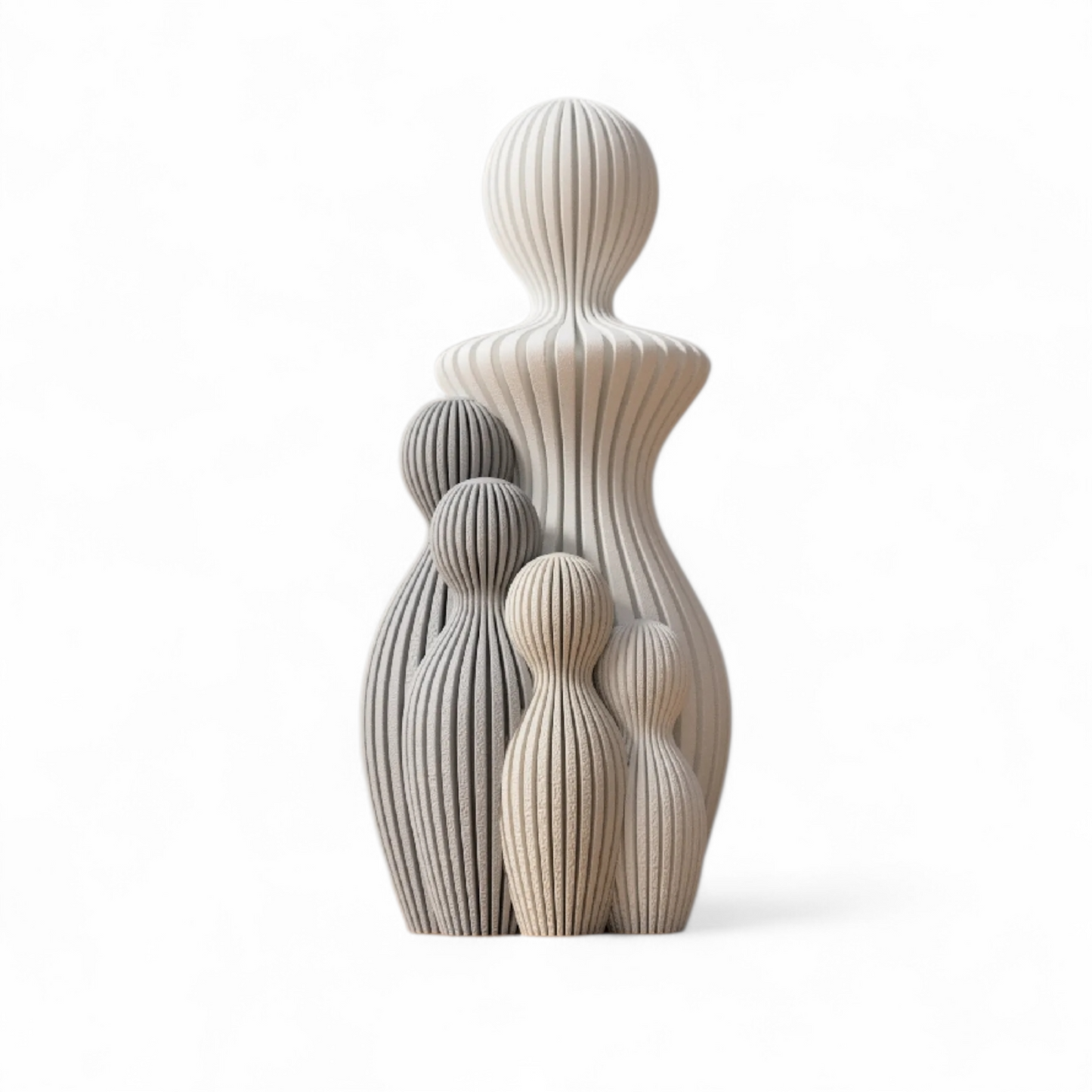 3D Printed Family Sculptures