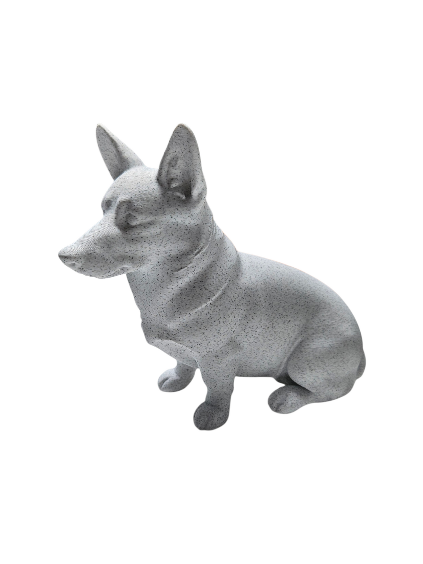 3D Printed Corgi Statue
