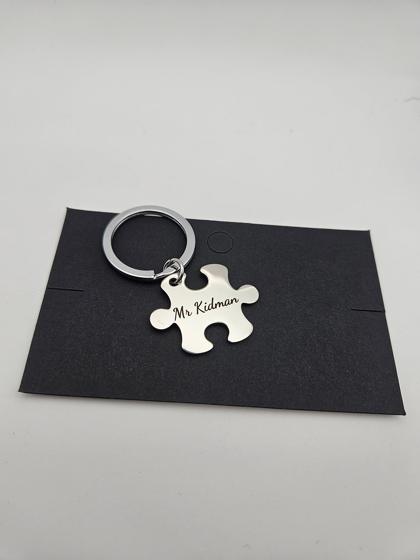 Jigsaw Puzzle Keyring