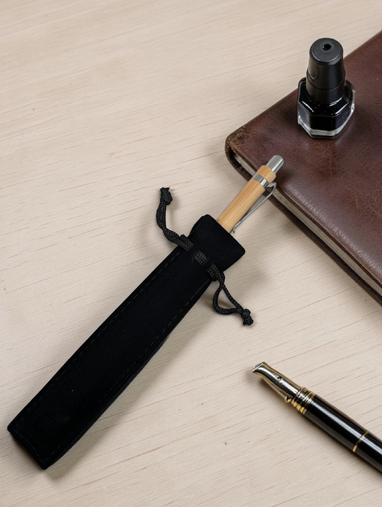 Funny Office Pens - Engraved Bamboo