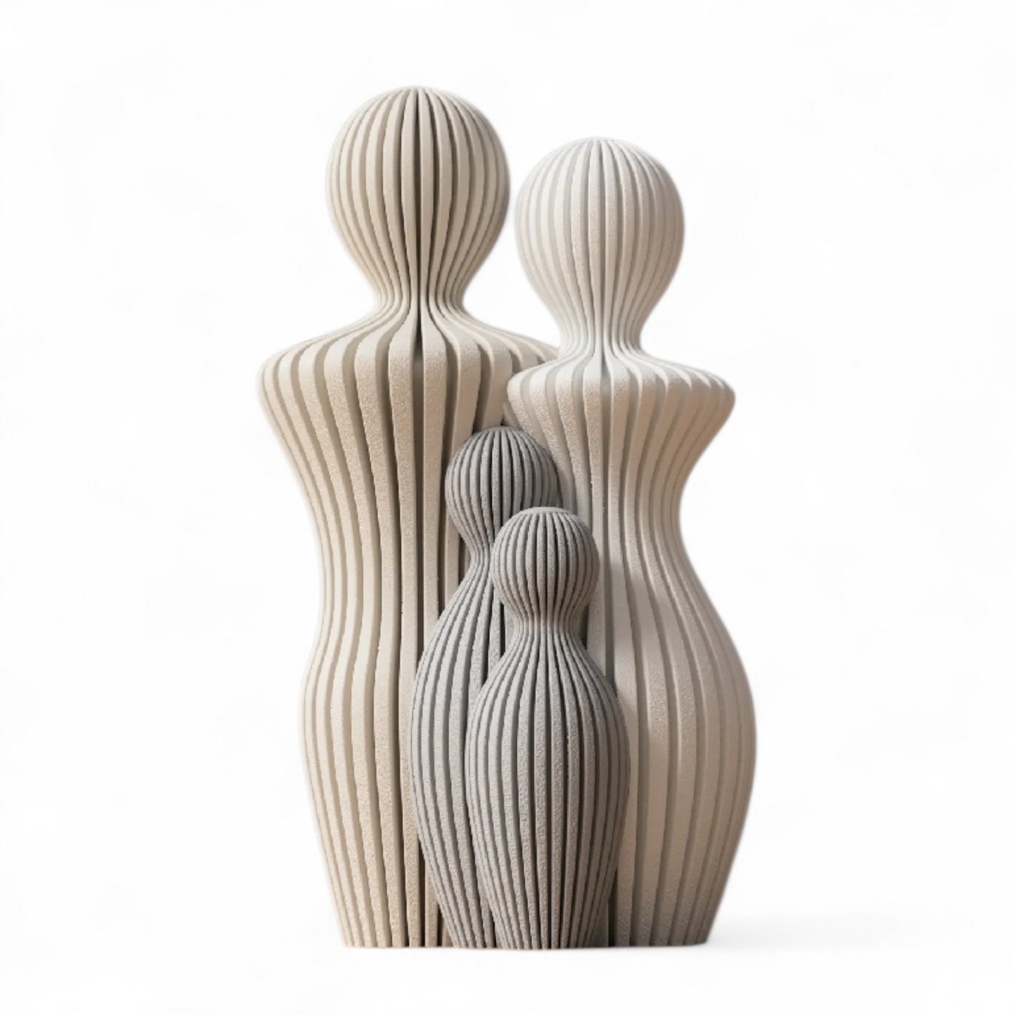 3D Printed Family Sculptures