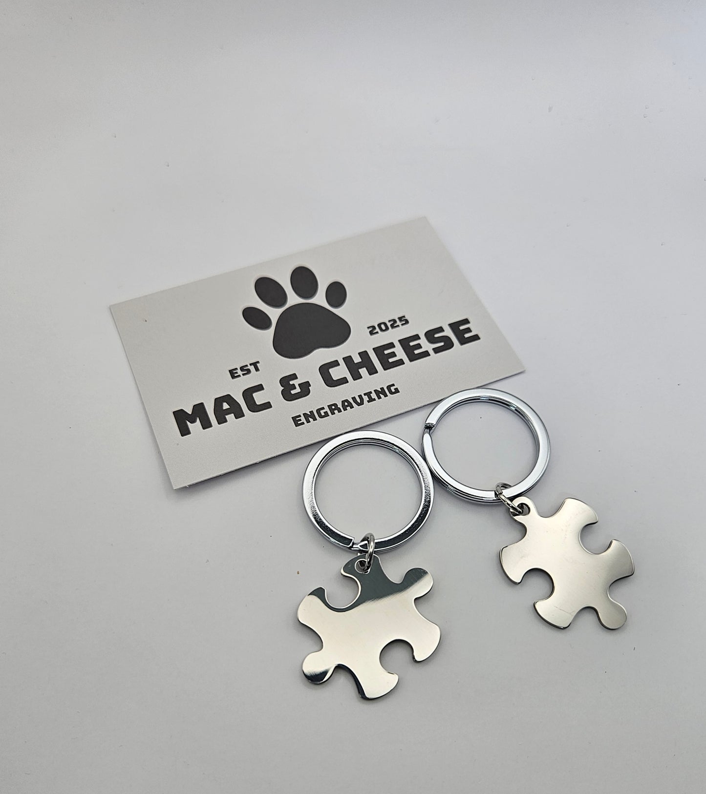 Jigsaw Puzzle Keyring