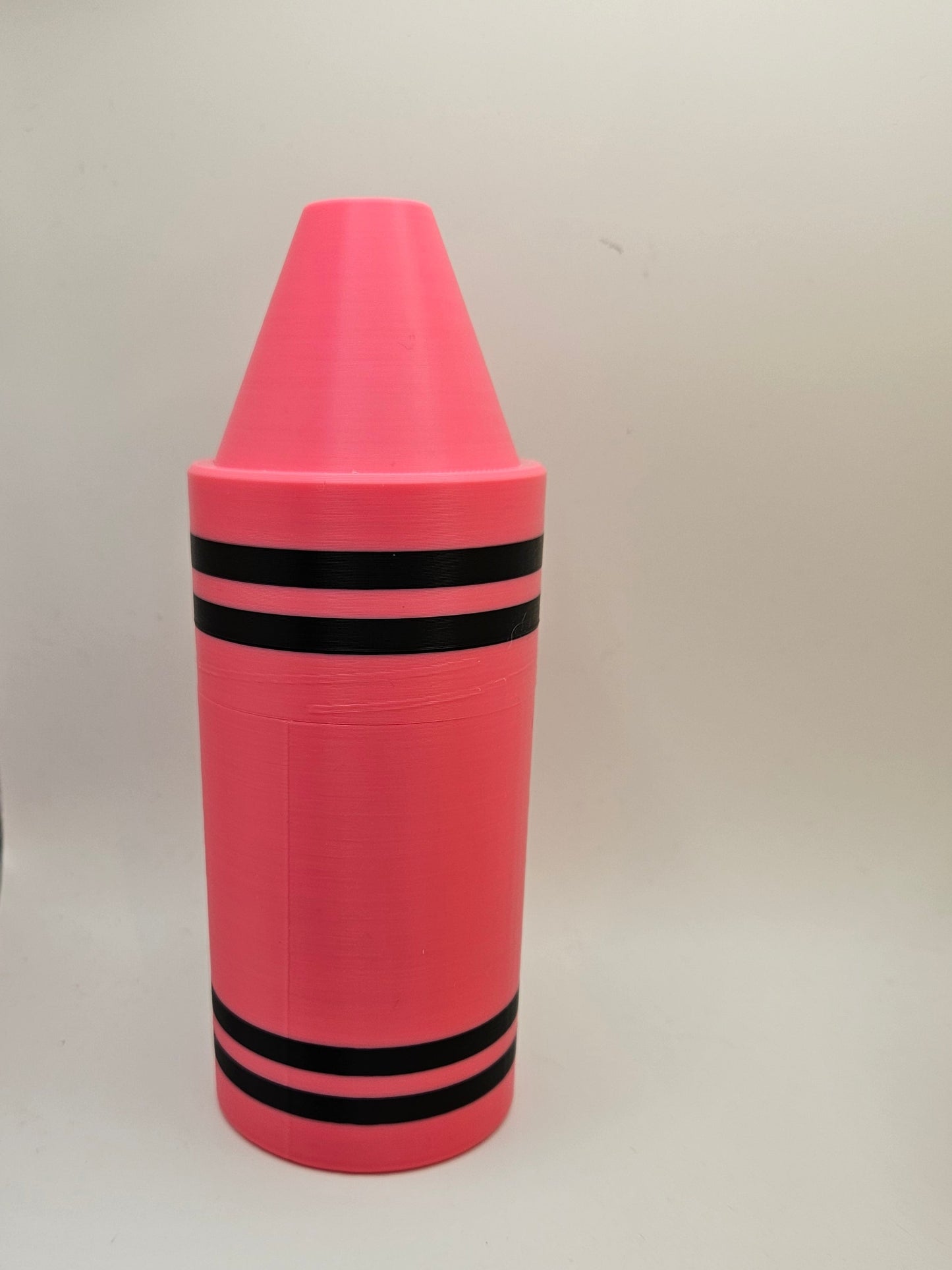 3D Printed Crayon Case and 10 Crayons
