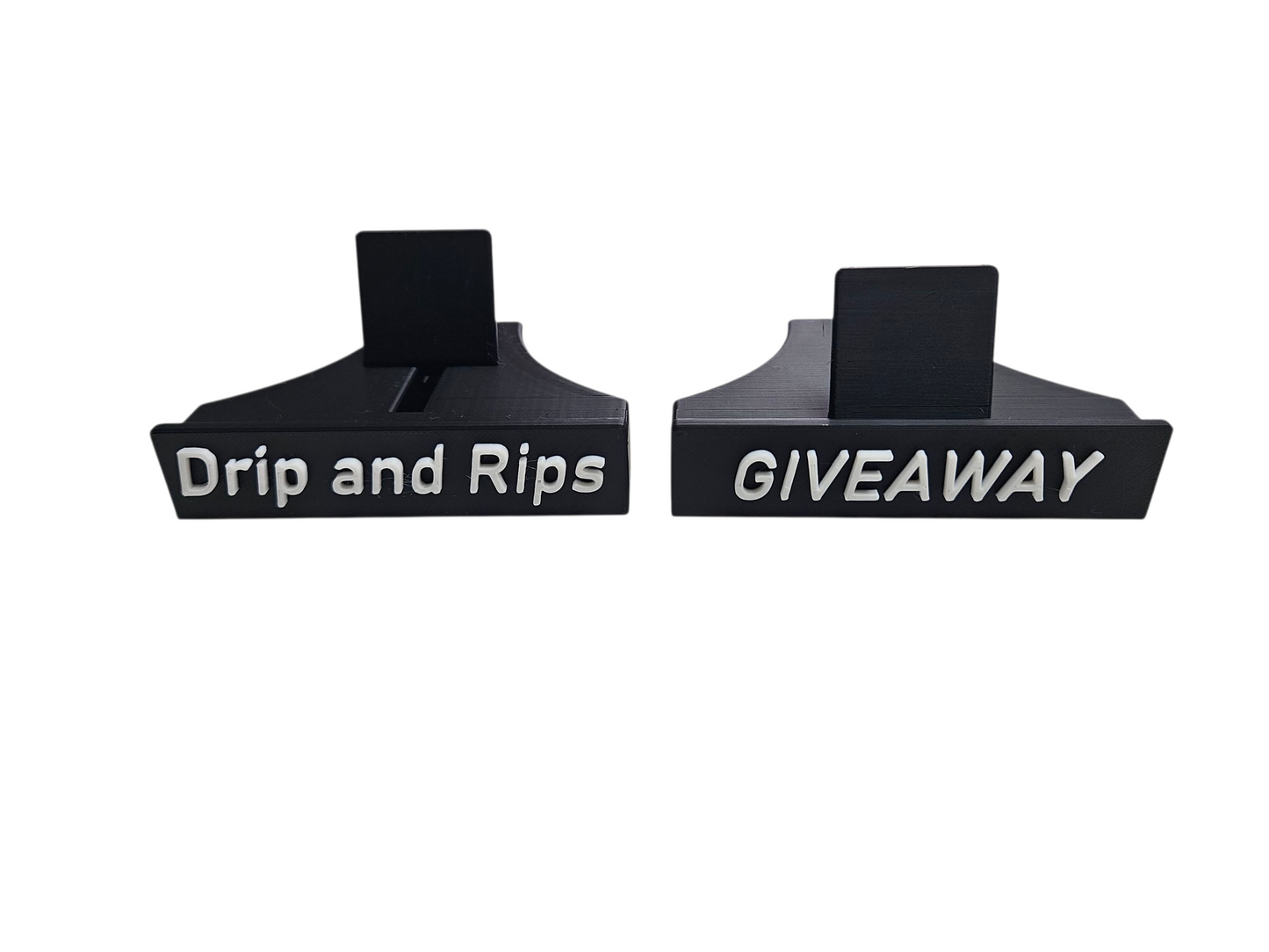 Custom 3D-Printed Card Display Stand